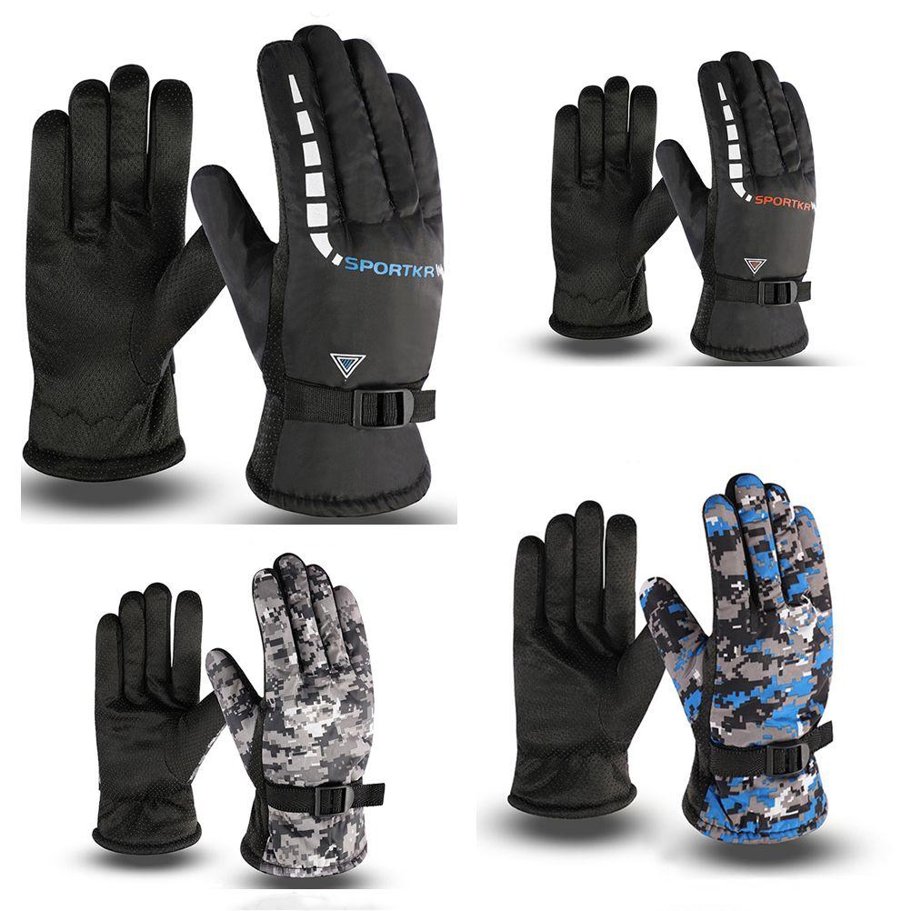 Men Women Riding Motorcycle Ultralight Waterproof Ski Gloves Warm Gloves