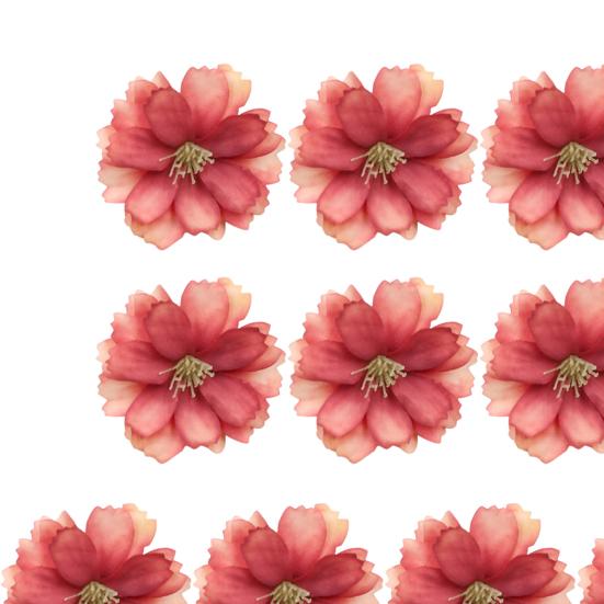 Высококачественная искусственная цветочная головка, яркое украшение для дома 4,5 см