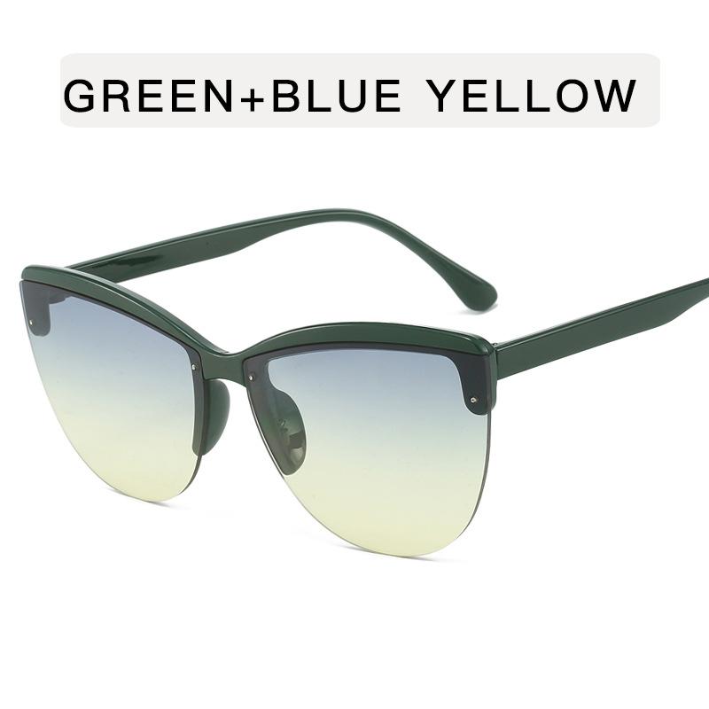 Солнцезащитные очки формы «кошачий глаз» для женщин, винтажный ретро-стиль, защита UV400, женские очки для путешествий, вождения