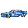 Makeup EIDOLON 1/18 Calsonic Skyline GT-R Gr.A JTC West Japan Circuit 1990 Winner Finished Product EML185