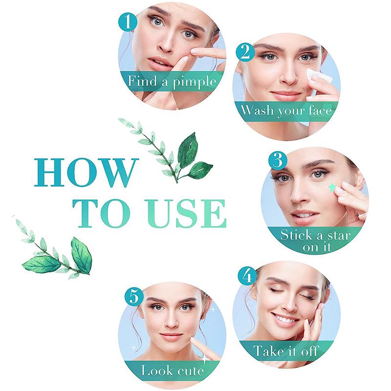 112 Pcs/Set Pimple Patch Acne Colorful Invisible Acne Removal Skin Care Stickers Concealer Face Spot Beauty Makeu