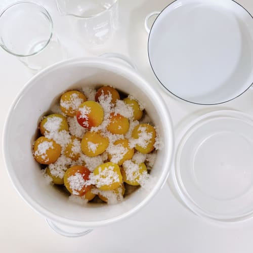 Эмалированный контейнер для хранения Nodahoro, Круглый контейнер для хранения, 24 см, с герметичной крышкой, Эмаль, для Мисо, Риса, Умебоши, Маринованных слив и Рисовых отрубей Со