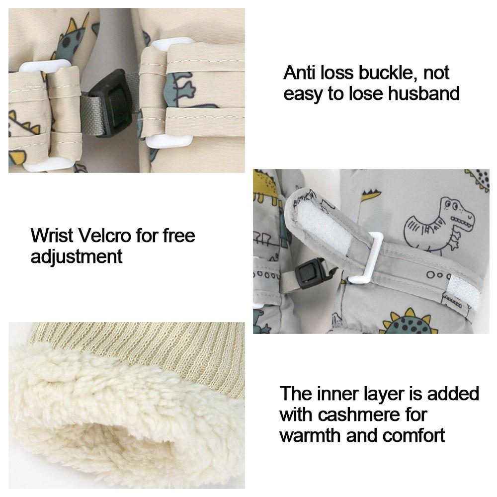 Ветрозащитные спортивные варежки, толстые теплые детские велосипедные перчатки, новые детские лыжные перчатки для мальчиков и девочек