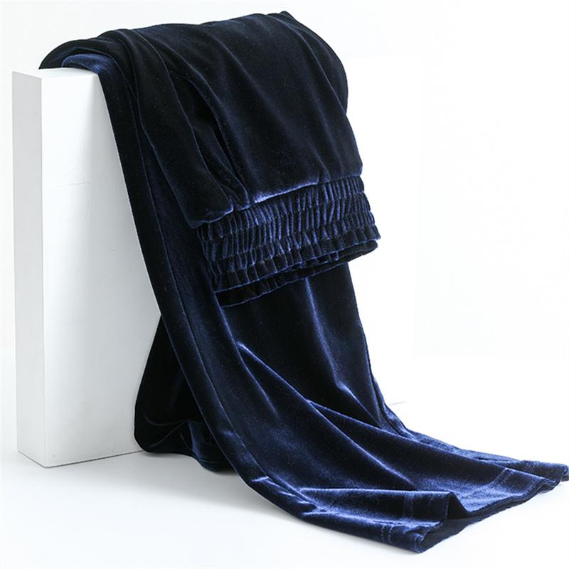 2022 Autumn Winter Casual High Waist Trousers Lady Velour Bell Bottom Vintage High StreetVelvetLong Pants Women Korean Stytle