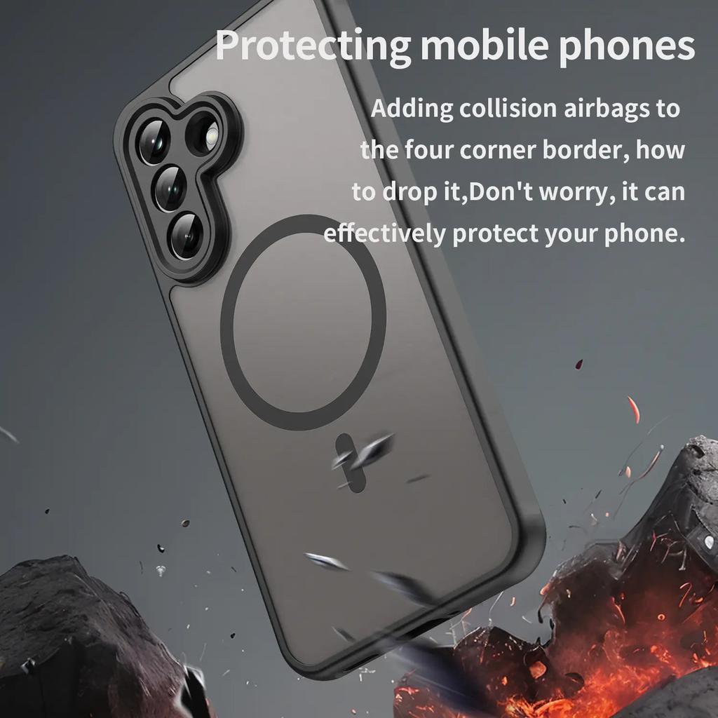 Phone Case For Samsung Galaxy A57 5g,Magnetic Shockproof Phone Cover For Samsung Galaxy A57 5g