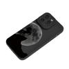 Чехол для iPhone "Военный конь Луны": Совместимо с iPhone 12/13/14/15/16 Pro Max и iPhone 11, Дизайн 'Глаз с зрачком', мягкий.