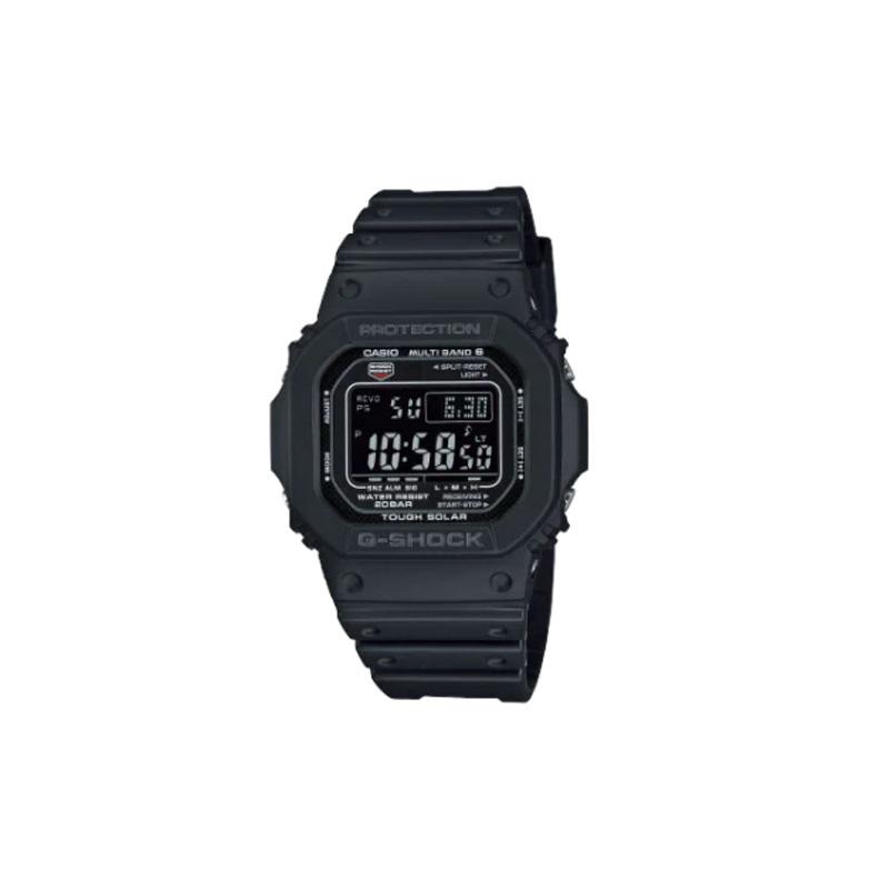 Casio Серия DIGITAL - Квадратный Классический Дизайн Водонепроницаемый и Ударопрочный Механизм Солнечный Кварцевый Механизм Ремешок из Смолы Японский и Корейский GW-M5610U-1BJF