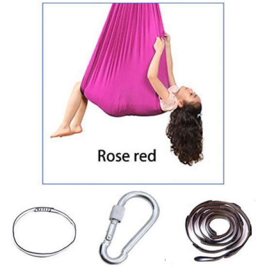 150x280 см, полный комплект, детское домашнее подвесное сиденье-качели, гамак для йоги, фитнеса, нейлоновая эластичная терапия, обёрточная бумага для объятий, воздушная йога