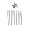 1 Set Metal Flat Springs Leaf with Screws 3.5cm/1.37inch for Clarinets DIY Accessory