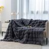 70x100cm Imitation Rabbit Plush Blanket Winter Warm Soft Throw Fur Blankets Comfortable Bed Sheet Sofa Nap Blanket High Quality