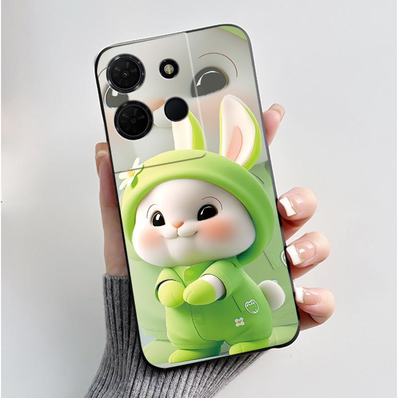 Shockproof Black Casing For TCL 503 Beautiful Aurora Snow Mountain Pattern Cover For K32 5G (T513W)/TCL K33 5G (T513Z) Soft Case