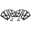 4Pcs Set Home Furniture Shoes Drawer Cabinet Hinge Flip Plate Frame Turning Rack Accessory