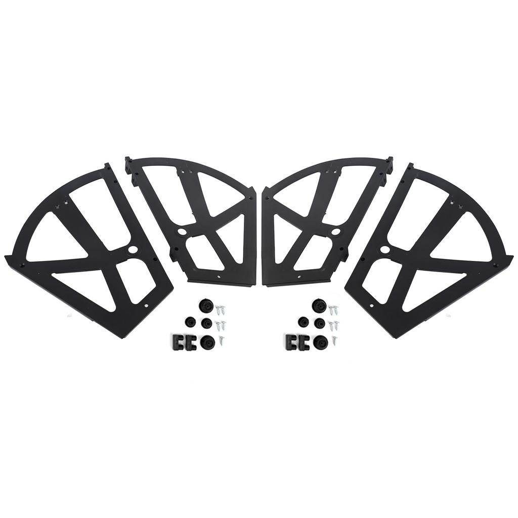 4Pcs Set Home Furniture Shoes Drawer Cabinet Hinge Flip Plate Frame Turning Rack Accessory
