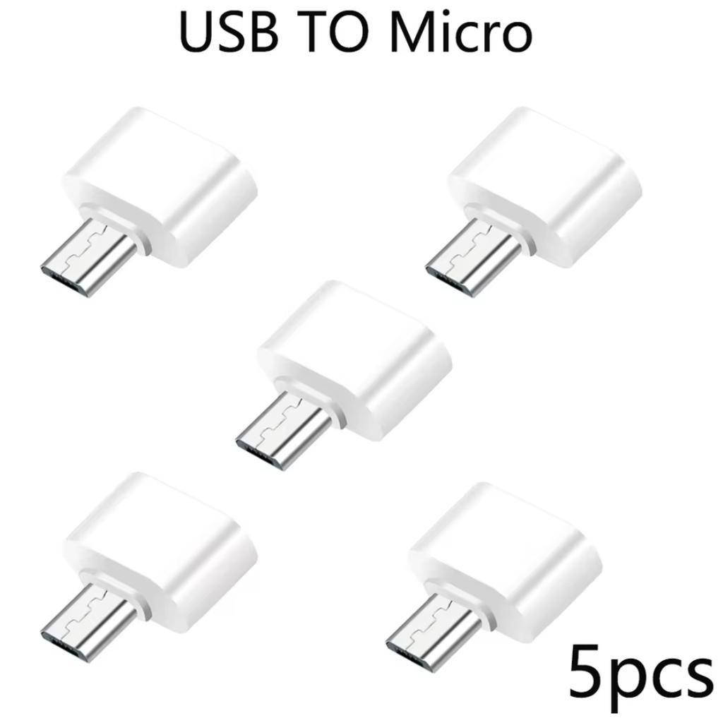 Micro USB To USB Converter For Tablet PC Android Usb 2.0 Mini OTG Cable USB OTG Adapter Micro Female Converter Adapter 3