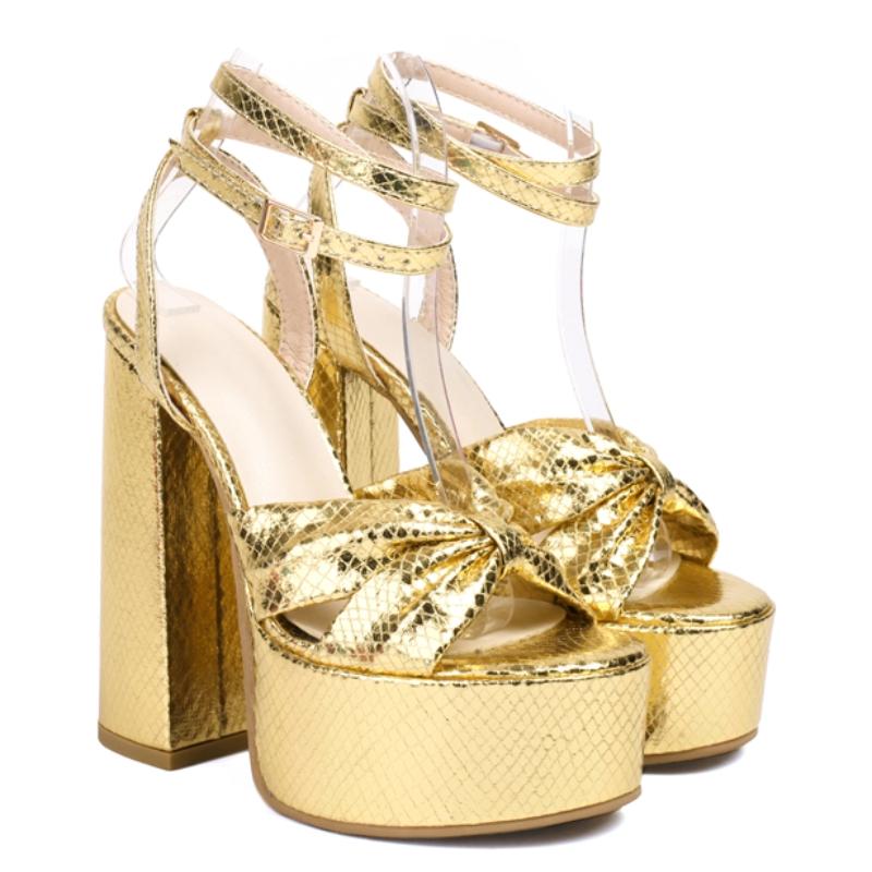 Модные роскошные летние туфли для женщин, босоножки на платформе, высокие каблуки, розовые, золотые, зеленые, серебряные, гладиаторские шлепанцы, женские туфли для вечеринки и свадьбы