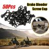 Motorcycle Dust Caps Bleed Nipple Brake Screw Caps Brake Caliper Cover Motorcycle Valve Rubber Dust Caps