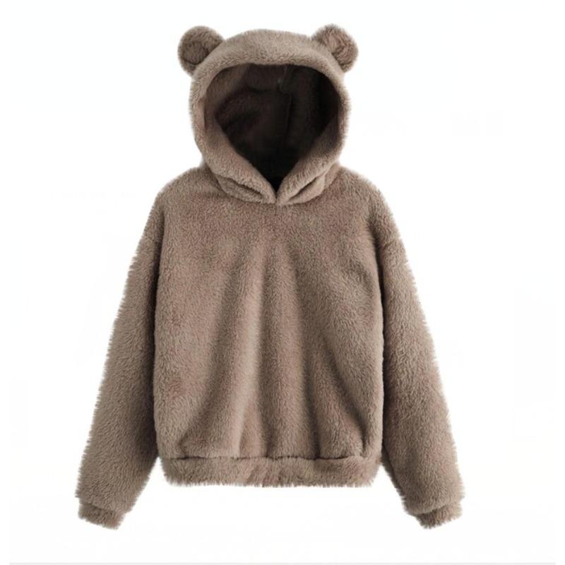 IHUASU Women's Fashion Casual Autumn Winter Long Sleeve Hoodie Elegant