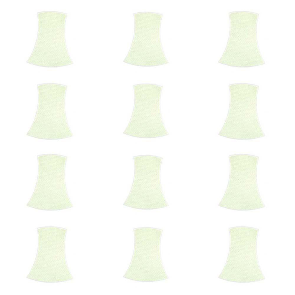 12 шт. Бесшовные трусики-слипы, наклейки, бесследные накладки для женщин, для путешествий, для улицы