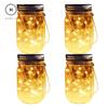 Homlly Solar Mason Jar Fairy LED Lights (X2 PCS)