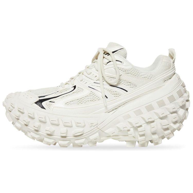 Balenciaga Кроссовки Defender на толстой подошве, низкие, женские, белые 685611W2RAA9110