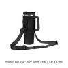 Portable 40OZ Bottle Case Neoprene Water Bottle Carrier Bag with Adjustable Shoulder Strap Accessories for Travel Sports
