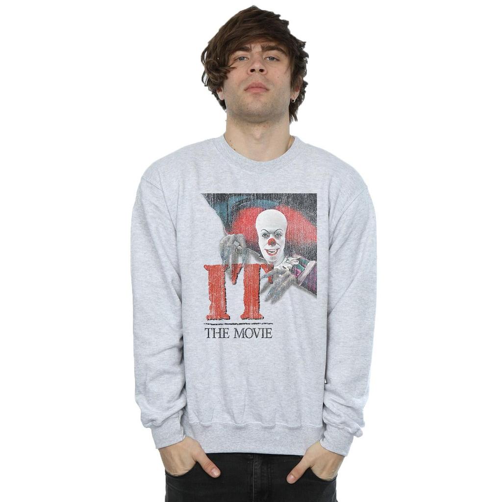 It (1990) Mens Distressed Poster Sweatshirt