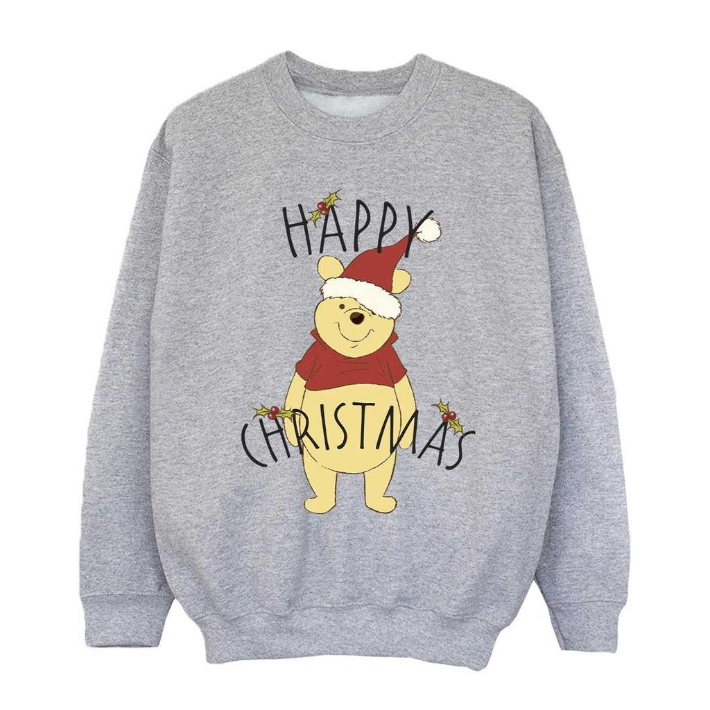 Disney Толстовка с рисунком Холли для девочек «Винни-Пух» и «Счастливого Рождества»