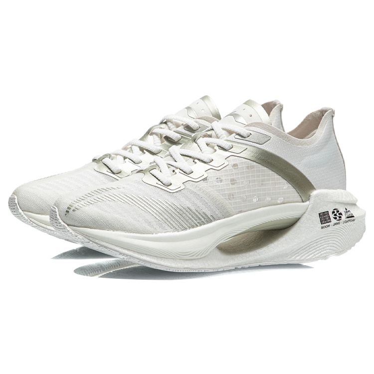 Li-Ning Shadow Essential Cloud Белые Серебристые Мужские Кроссовки ARHR121-6