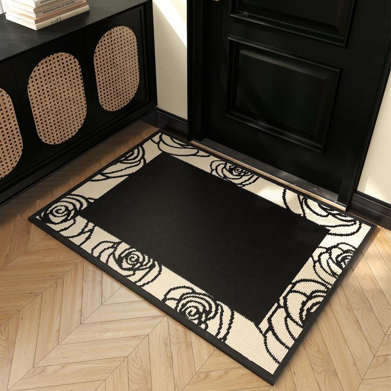 American High-end Entry Floor Mat Household Entry Door Mat Dirty Dust Resistance Porch Mat Study Bedside Non-slip Carpet