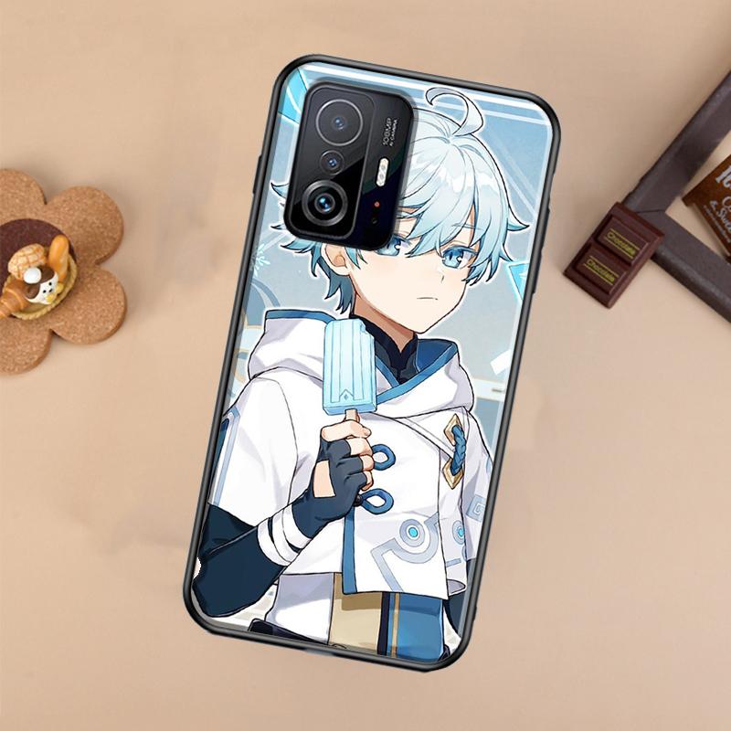 Chongyun Genshin Impact Case For Xiaomi POCO X7 X6 Pro X3 X5 M6 F3 F5 F6 Pro 11T 12T 13T 14T Pro 13 14 Ultra Cover