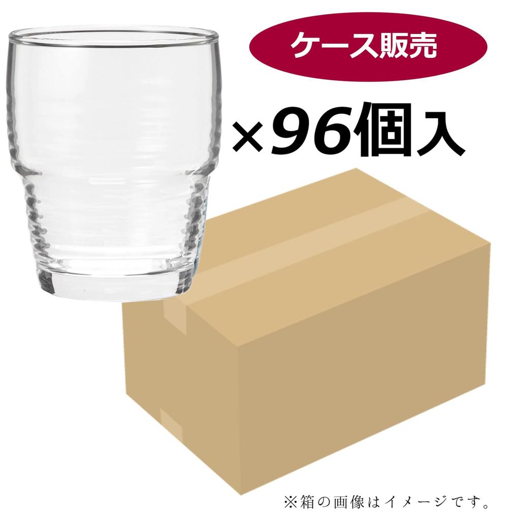 Стакан Toyo Sasaki Glass Стакан HS Стакан Штабелируемый 240 мл Набор из 96 штук Сделано в Японии Можно мыть в посудомоечной машине Небьющийся Стеклянный стакан Стеклянный стакан Коммерческий