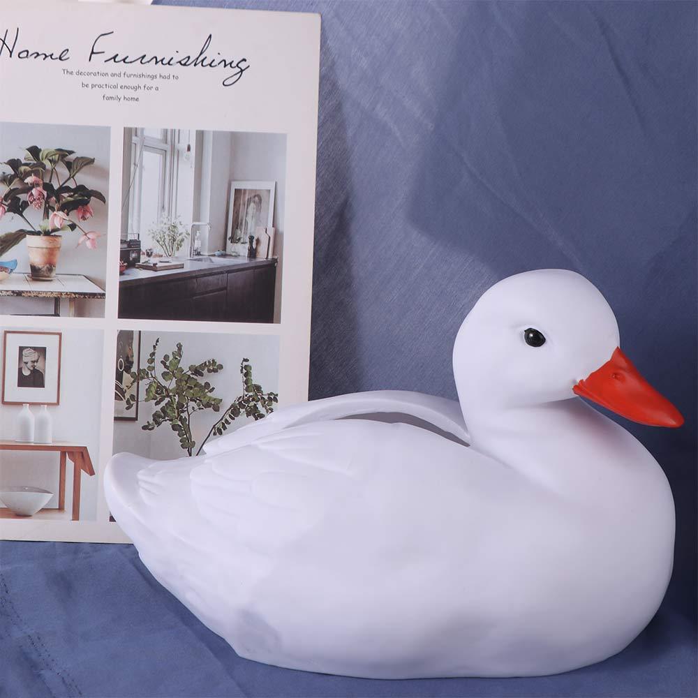 Water-proof Resin Duck Tissue Box Hollow Bottom Creative Paper Storage Case Living Room
