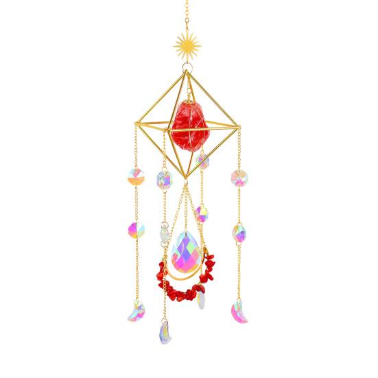 Great Wind Catcher Spiritual Consolation Easy To Install Faux Crystal Romantic Handcrafted Hanging