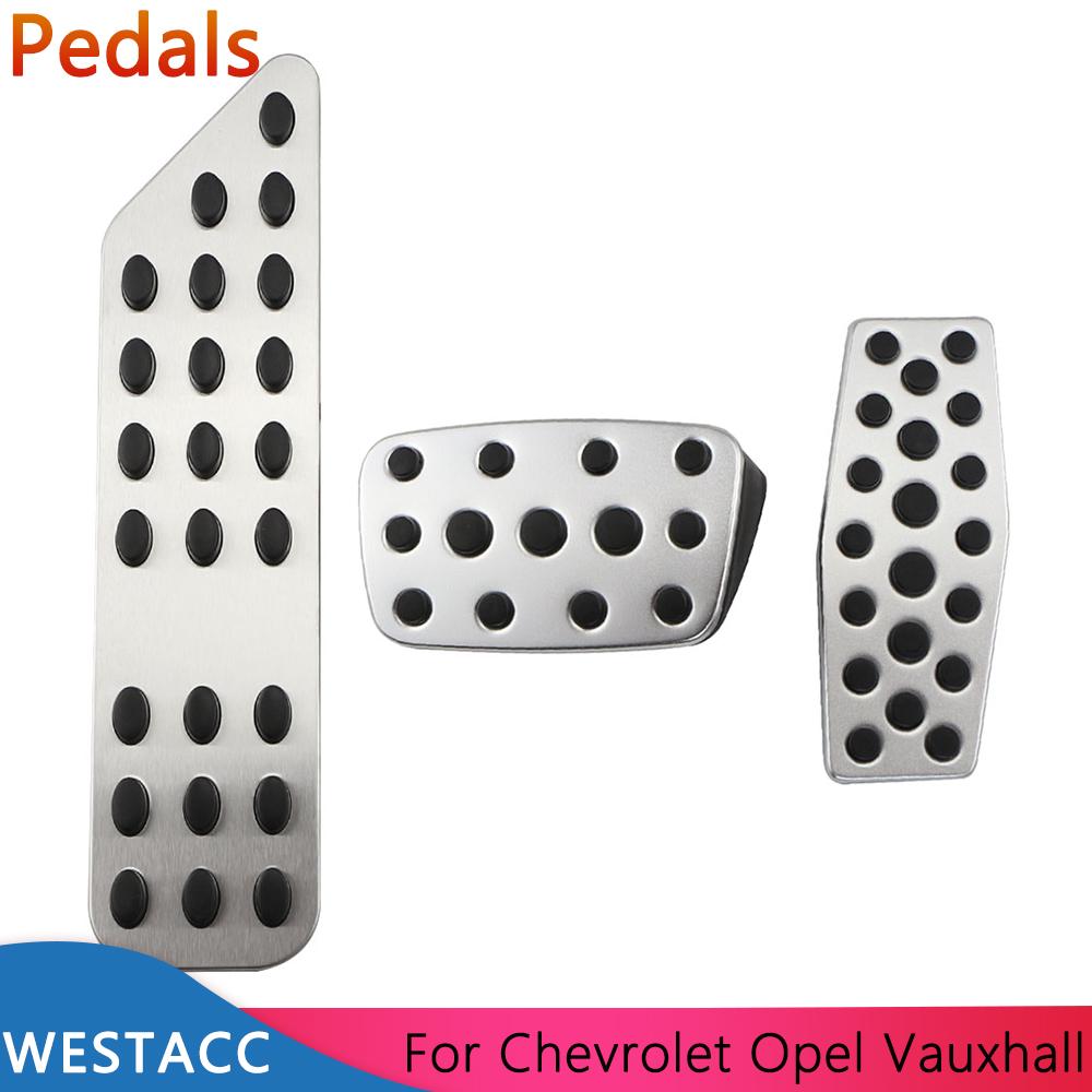 Автомобильный чехол на педаль тормоза газа для Chevrolet Trax Equinox Cruze Malibu для Opel Mokka Vauxhall Astra JH GTC