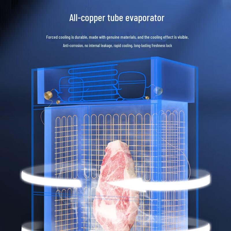 Haier 912L Commercial Four-Door Refrigerator Freezer CN plug (adapter included)