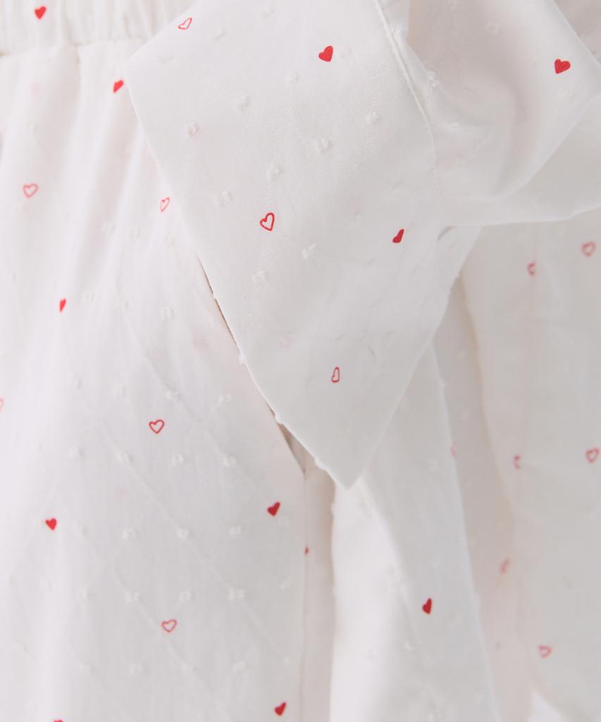 JUNEJUNE SPACE Vol12.Heart Long Pants_White(Vol12.Heart Long Pants_White)