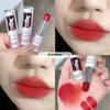 Velvet Lip Gloss Matte Lip Gloss Natural Whitening Lip Mud Lipstic Waterproof Long-lasting Setting Student Daily Cosmetics Women's Fashionable Makeup