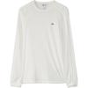 X CLOT Edison Chen Long Sleeve Ribbed Tee Core White Unisex Streetwear JC8171