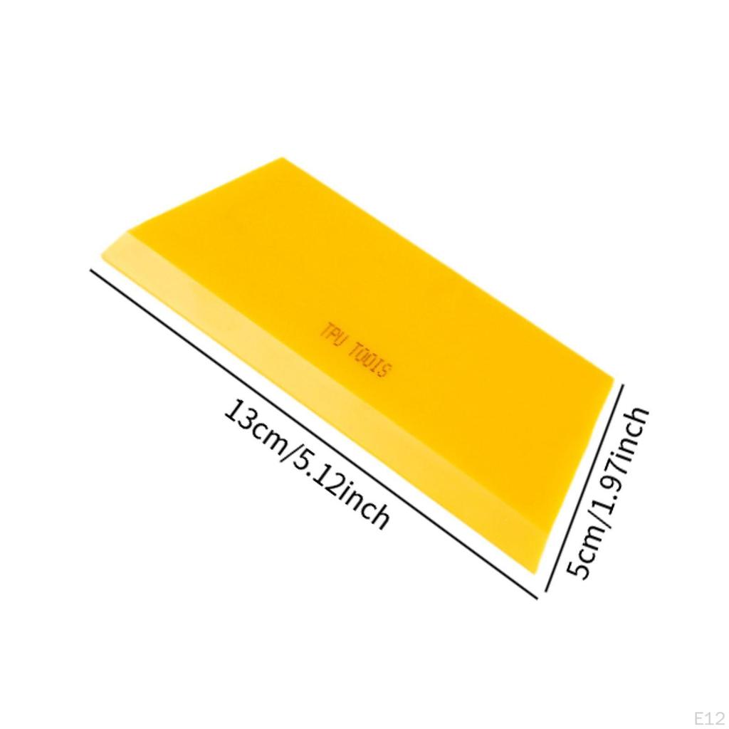 Rubber Squeegee Replacement Head Accessories Wear Resistant Parts Portable Window Tint Tool for