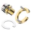 1/3 комплекта кухонных инструментов для раковины типа C, гайка-заглушка для крана, крепежный комплект для крана, крепежная шайба, стопорное кольцо