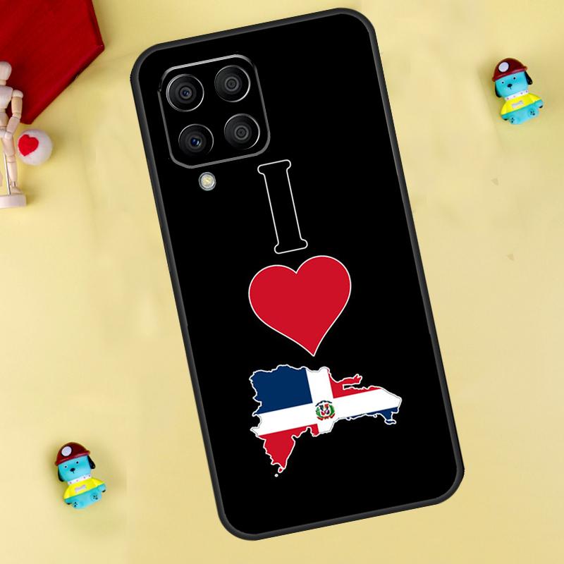 Dominican Republic Flag Case For Samsung Galaxy M31 M21 M35 M12 M13 M14 M15 M06 M16 M36 M56 M53 M32 M52 M55 M34 M54