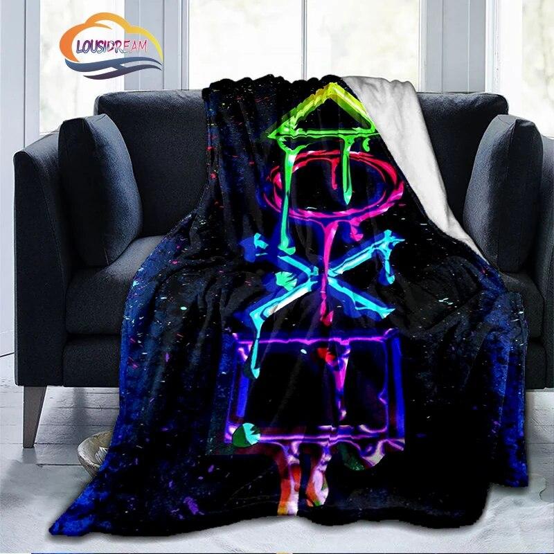 Игровое одеяло, игра, ручка видеоконтроллера закончена и начинается «Четыре сезона универсальных»