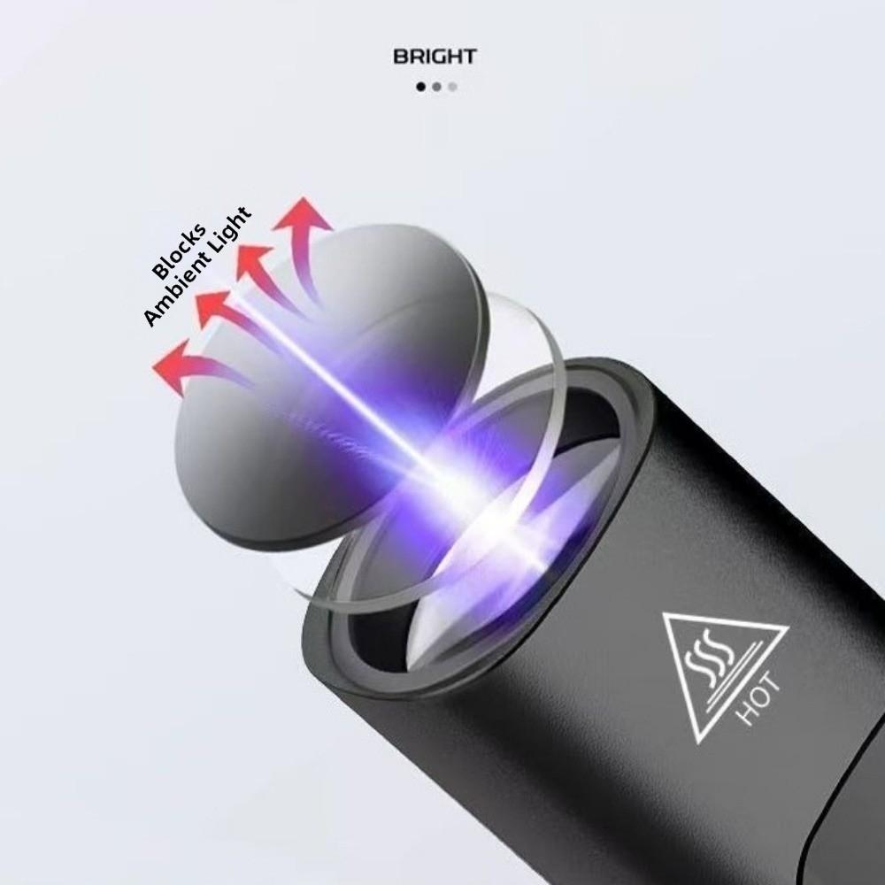 USB-зарядка УФ-фонарик Интеллектуальная цифровая фиолетовая световая лампа Сушилка для ногтей Ручка Гель-лак для ногтей