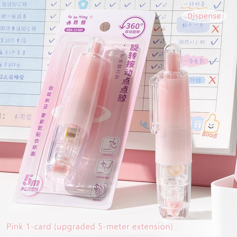 Pen Shape Dot Glue DIY Scrapbooking Double Sided Adhesive Durable Glue Tape School Office