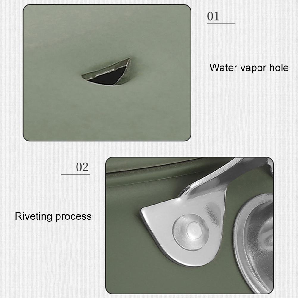 1л походный чайник из нержавеющей стали, чайник, кофейник, портативный чайник со свистком, кипящие чайники, уличный чайник