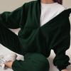 Women's Fashionable Sports Casual Sweatshirt Suit