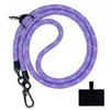 Universal Crossbody Lanyard Strap For Samsung S24 A55 A35 Phone Case Cover Sport Climbing Colorful Nylon Single Cord 120CM Rope