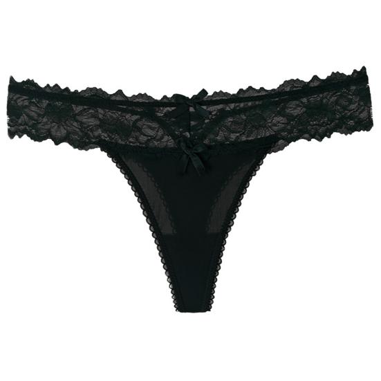 Trendy G-string Panties Ice Silk See Through Soft