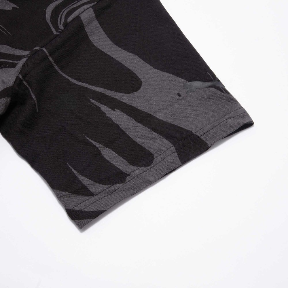 Puma Футболка с коротким рукавом и круглым вырезом X Lamelo в полоску с принтом, повседневная, мужская, черная 622885-01