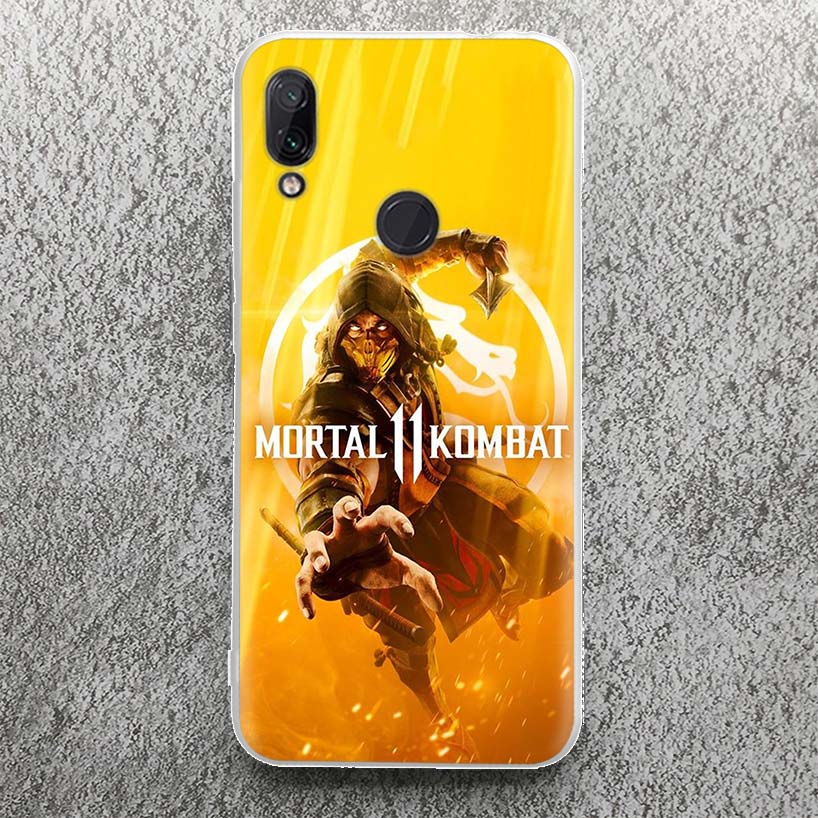 Mortal Kombat Phone Case For Xiaomi Redmi 9 9A 9C 9T 10 10A 10C 12 12C 8 8A 7 7A 6 6A S2 K20 K40 Pro Soft Silicone Cover